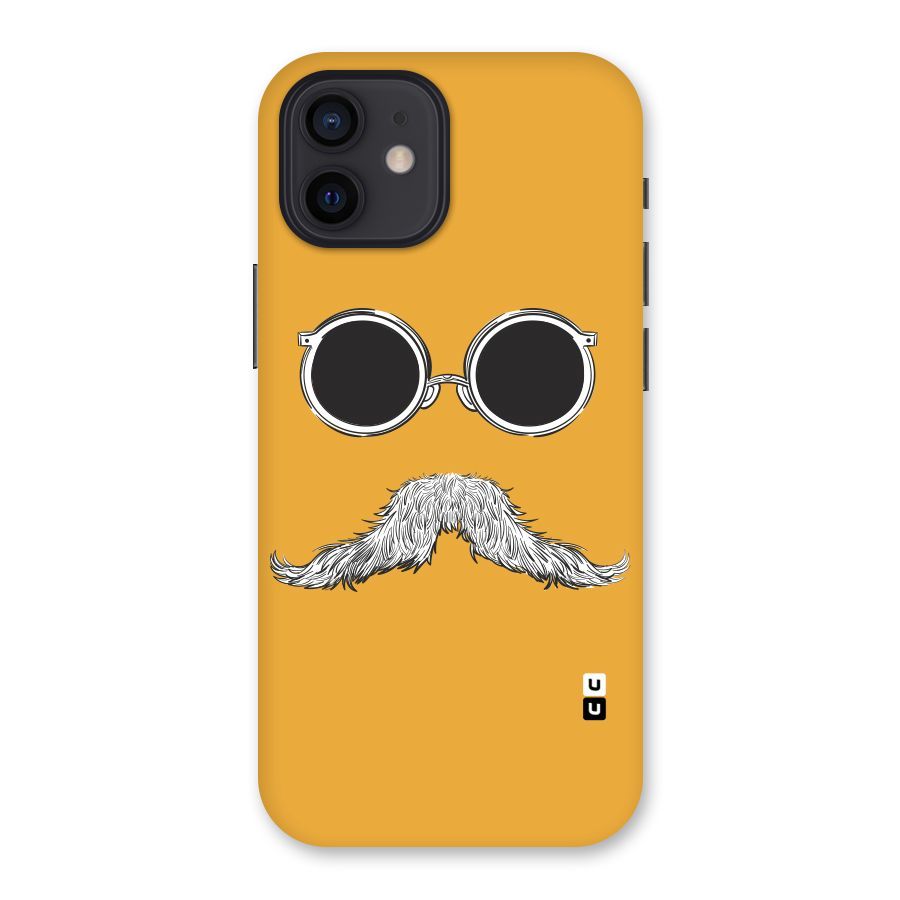 Sassy Mustache Back Case for iPhone 12