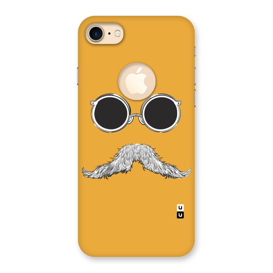 Sassy Mustache Back Case for iPhone 7 Logo Cut