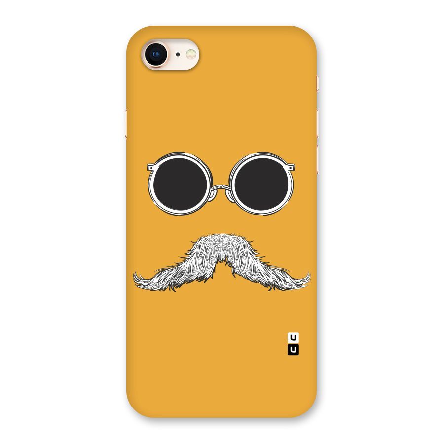 Sassy Mustache Back Case for iPhone 8
