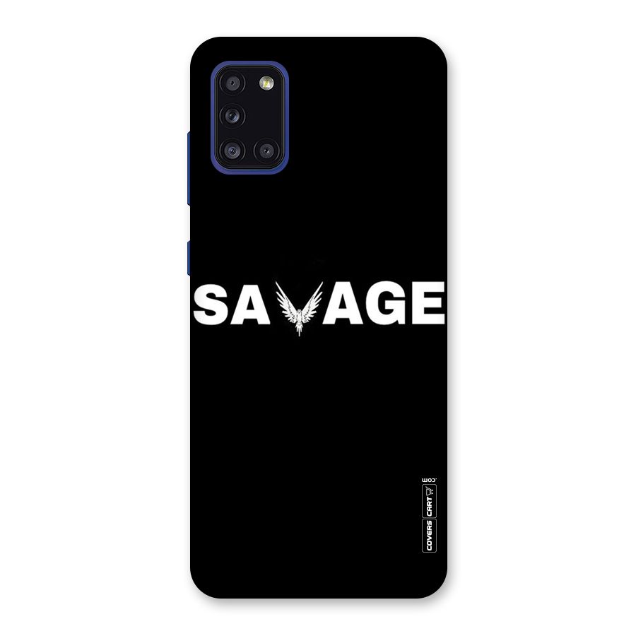 Savage Back Case for Galaxy A31