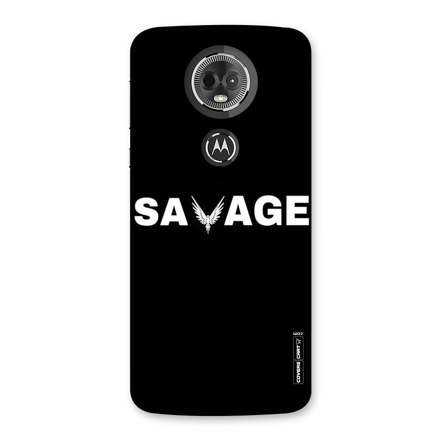 Savage Back Case for Moto E5 Plus