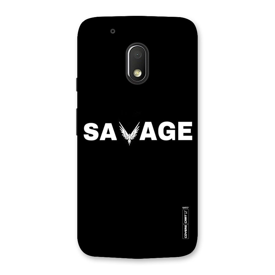 Savage Back Case for Moto G4 Play