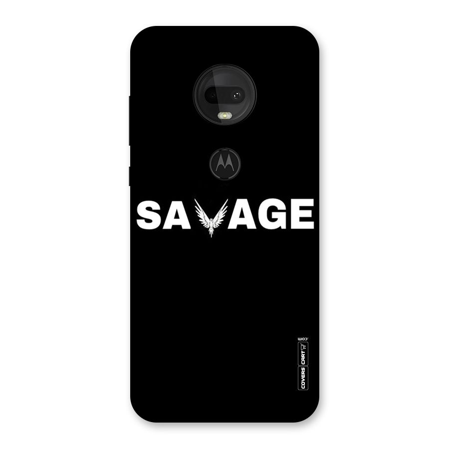 Savage Back Case for Moto G7
