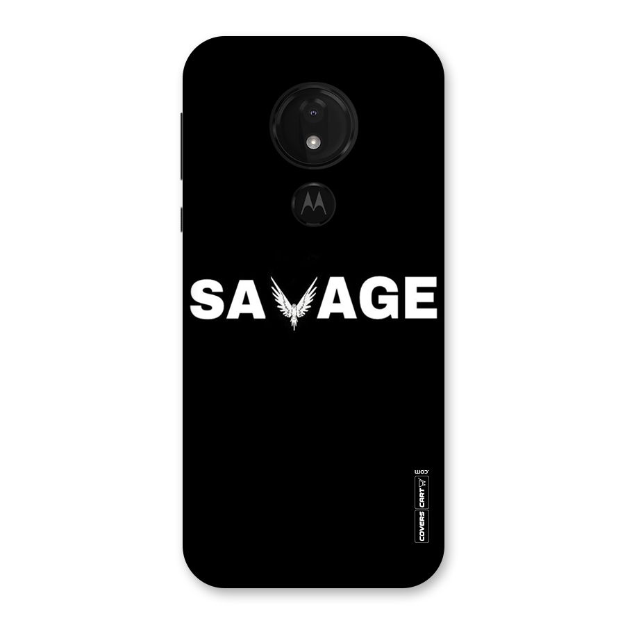 Savage Back Case for Moto G7 Power