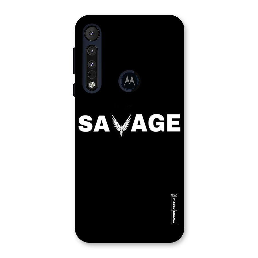 Savage Back Case for Motorola One Macro