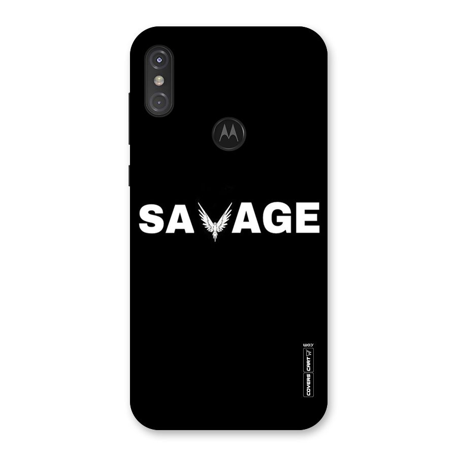 Savage Back Case for Motorola One Power