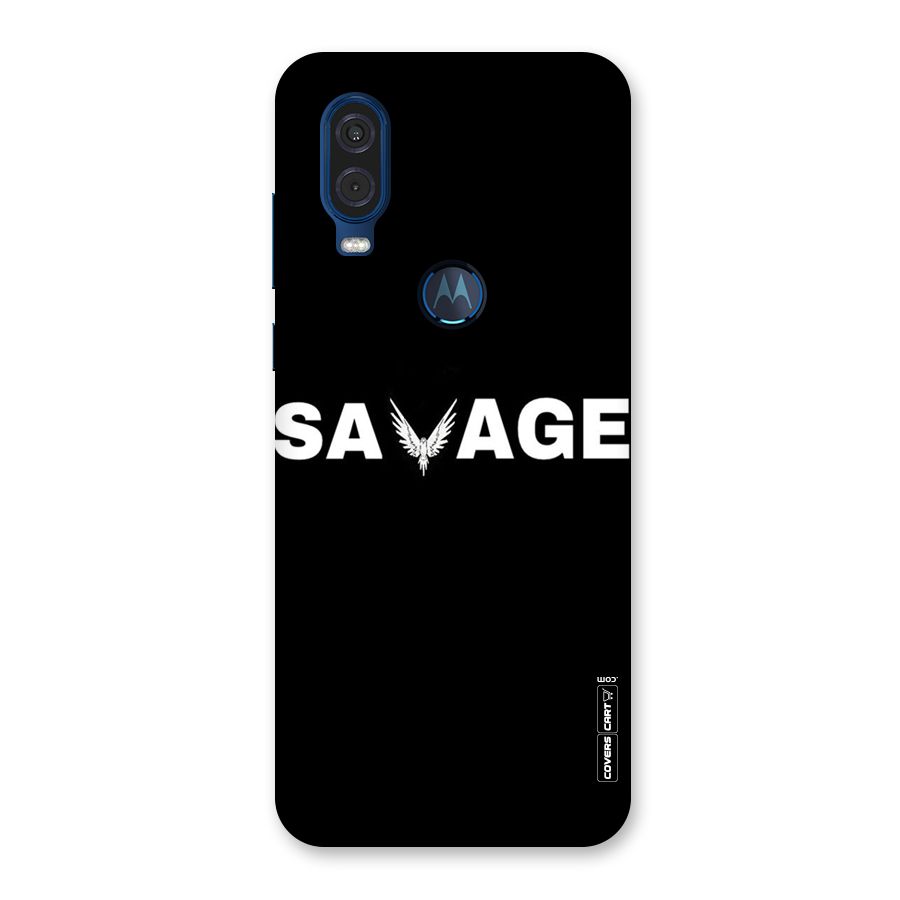 Savage Back Case for Motorola One Vision