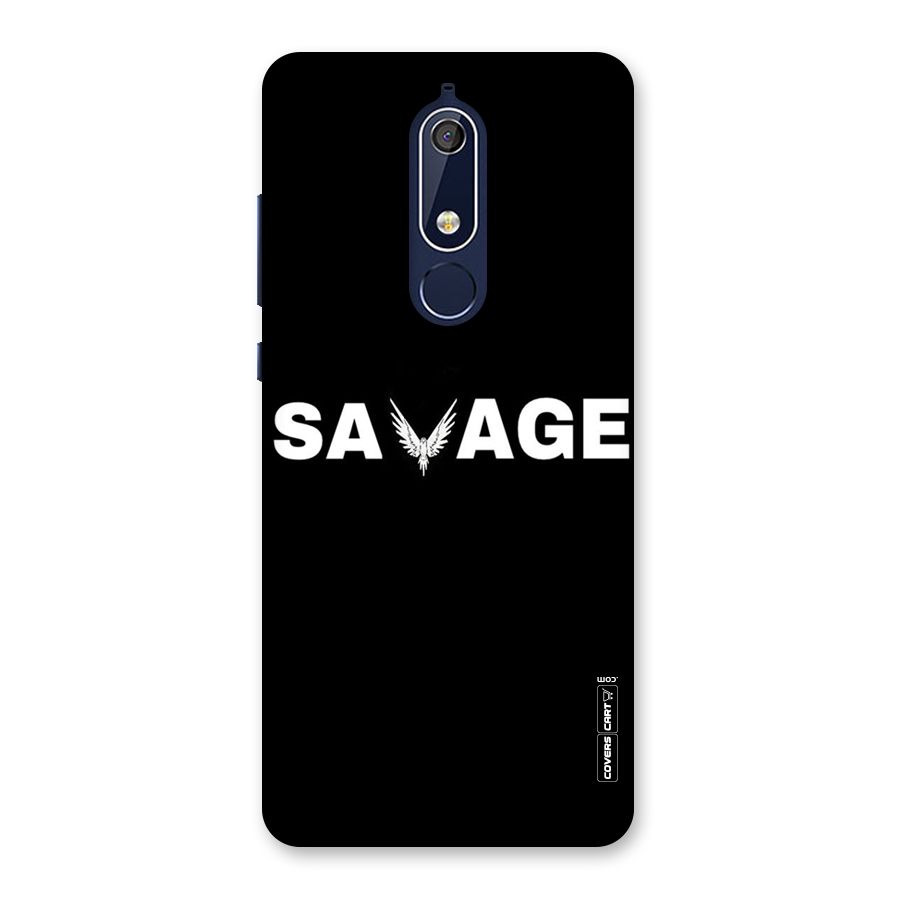 Savage Back Case for Nokia 5.1