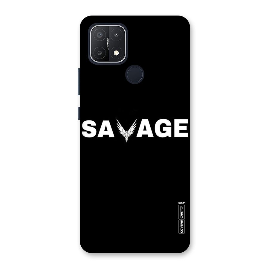 Savage Back Case for Oppo A15s