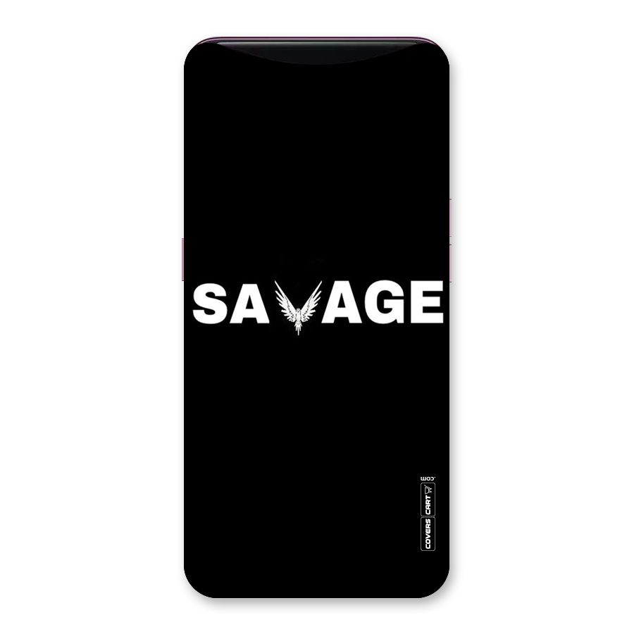 Savage Back Case for Oppo Find X