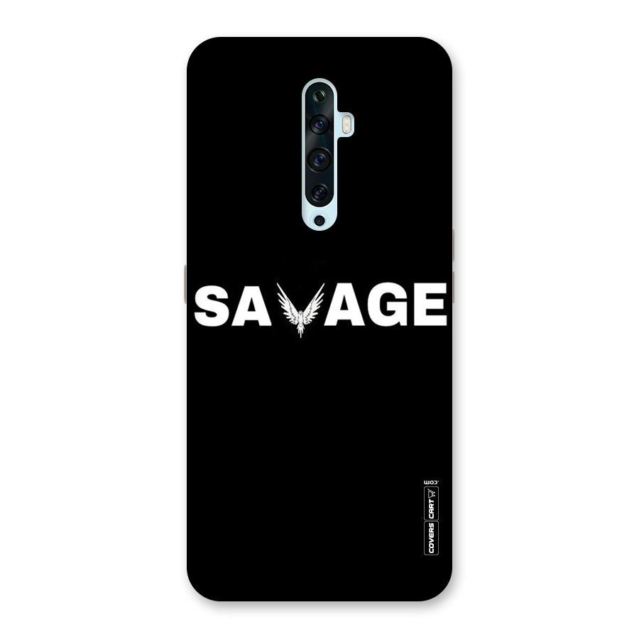 Savage Back Case for Oppo Reno2 F