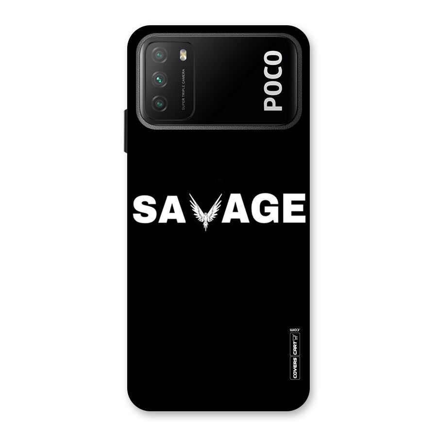 Savage Back Case for Poco M3