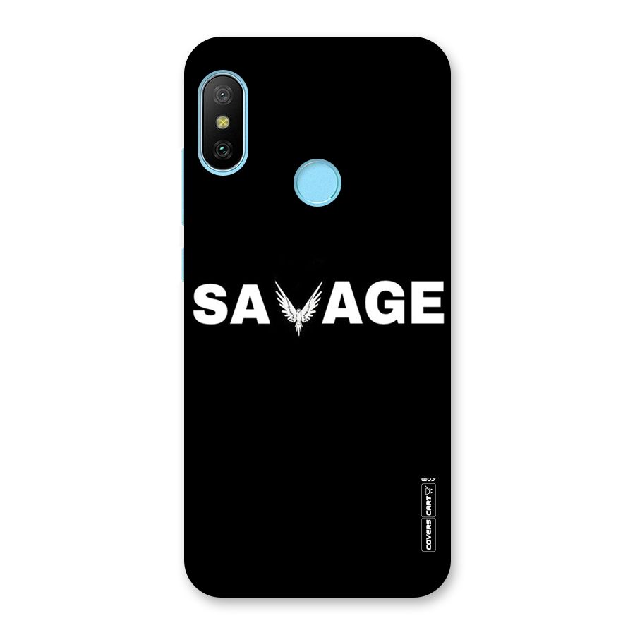Savage Back Case for Redmi 6 Pro
