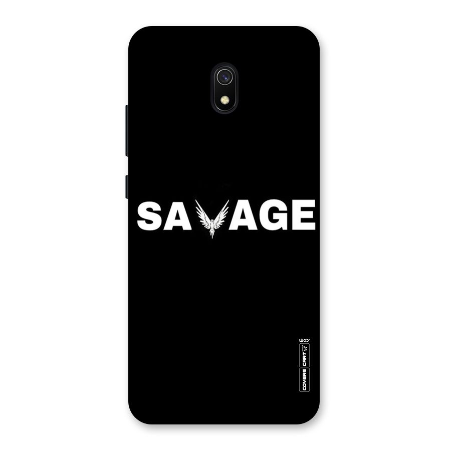 Savage Back Case for Redmi 8A