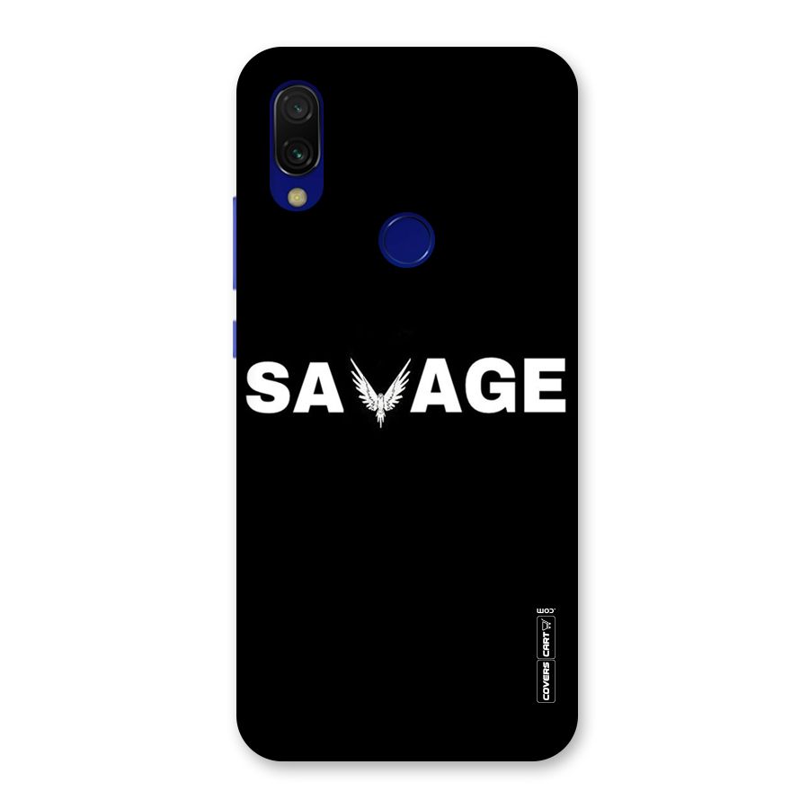 Savage Back Case for Redmi Y3