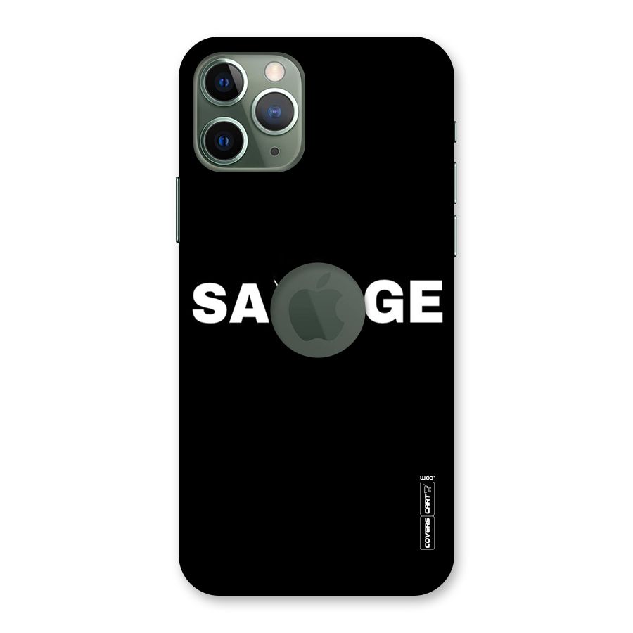 Savage Back Case for iPhone 11 Pro Logo  Cut