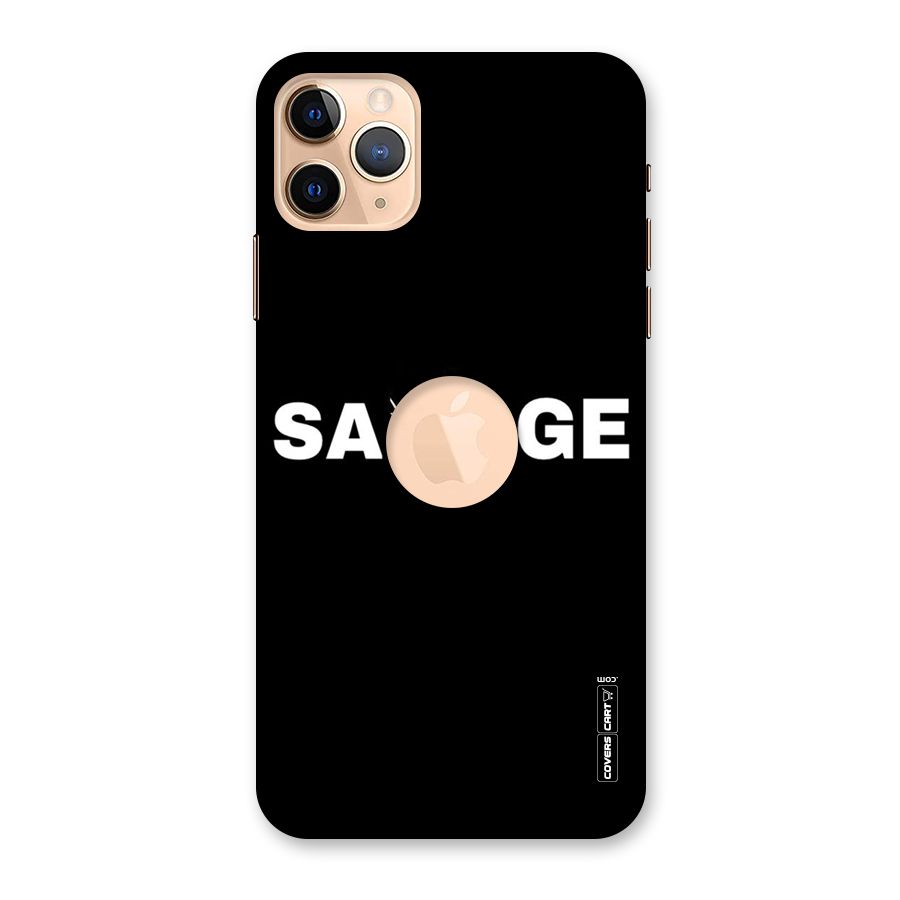 Savage Back Case for iPhone 11 Pro Max Logo Cut
