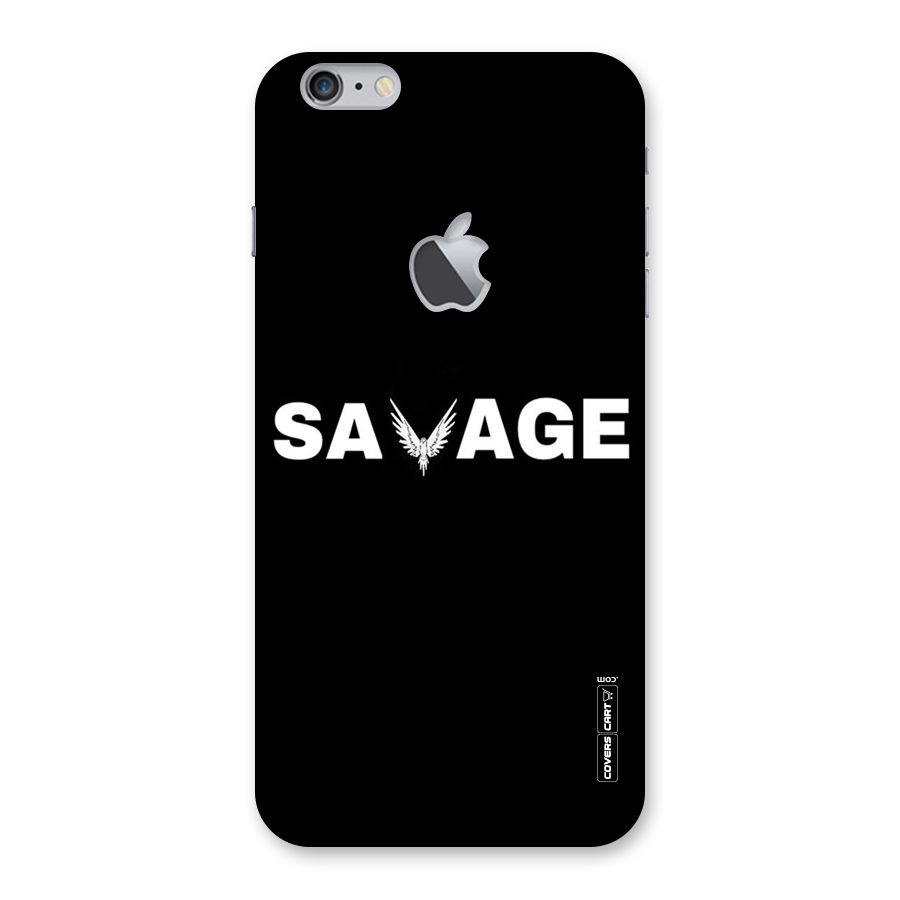 Savage Back Case for iPhone 6 Plus 6S Plus Logo Cut