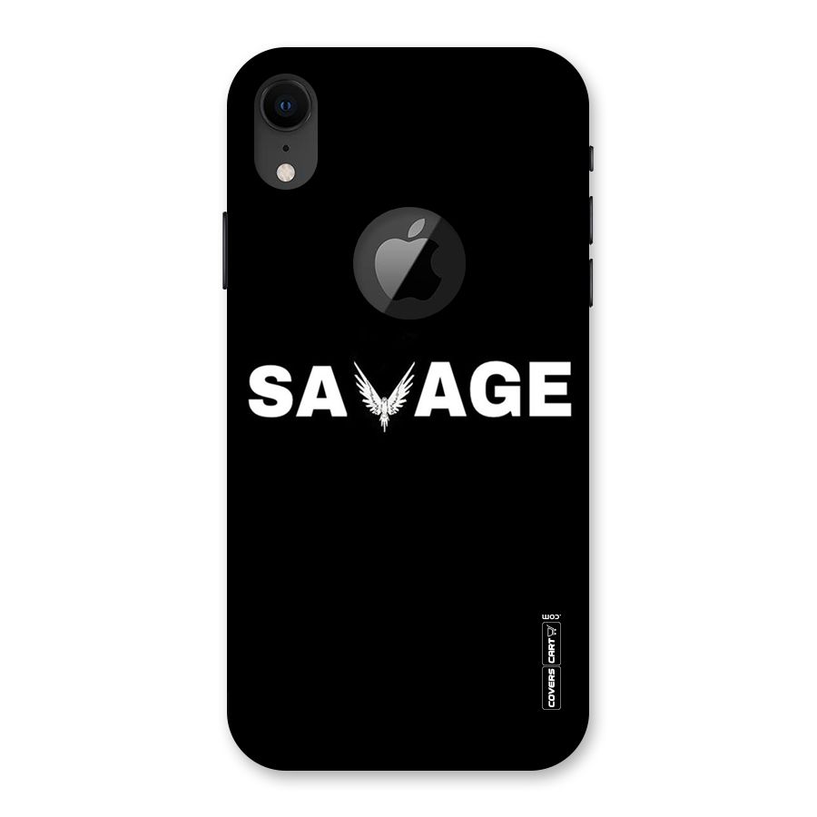 Savage Back Case for iPhone XR Logo Cut