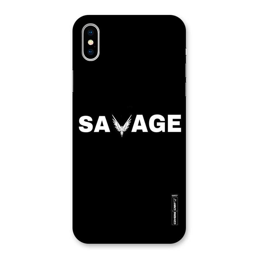Savage Back Case for iPhone XS