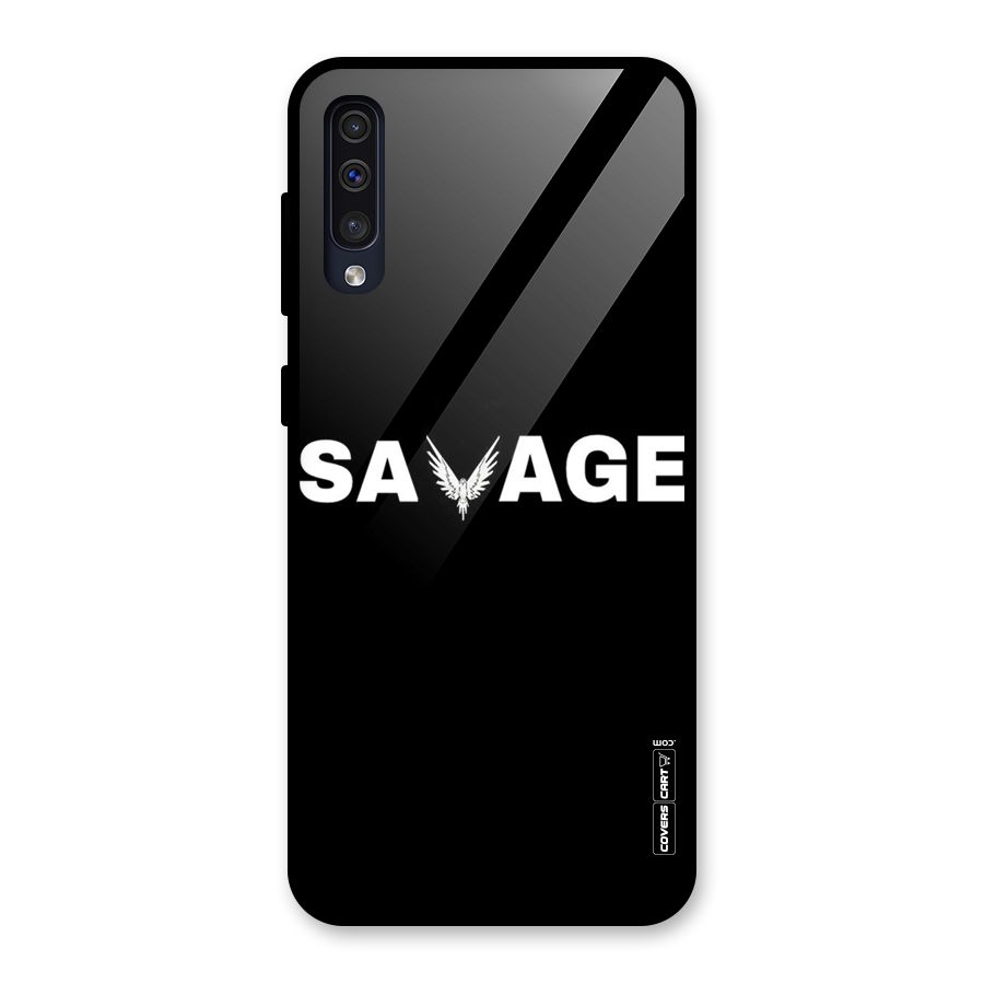 Savage Glass Back Case for Galaxy A30s