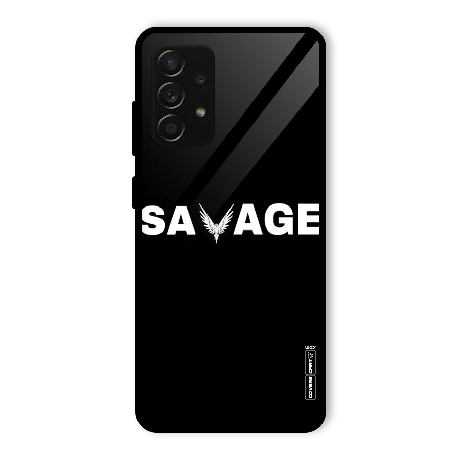 Savage Glass Back Case for Galaxy A53 5G