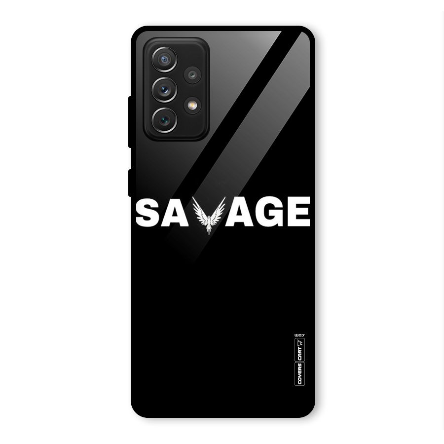 Savage Glass Back Case for Galaxy A72