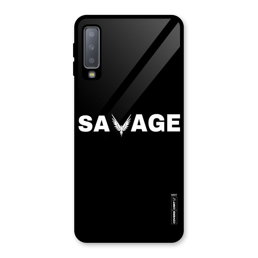 Savage Glass Back Case for Galaxy A7 (2018)