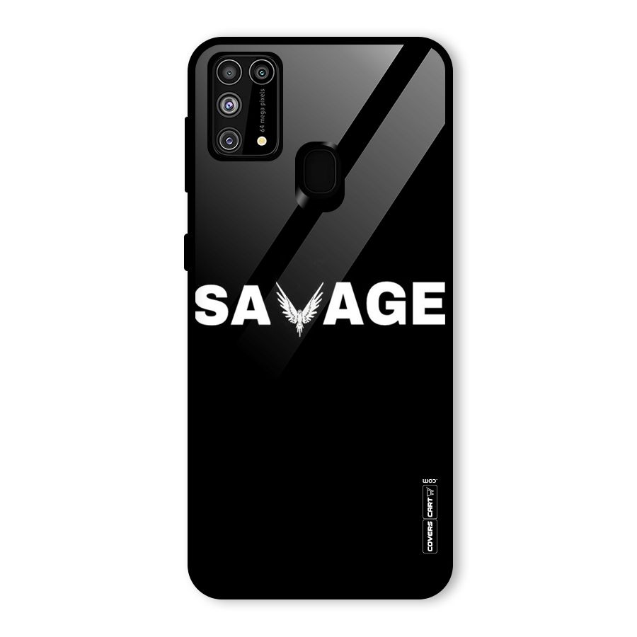 Savage Glass Back Case for Galaxy F41