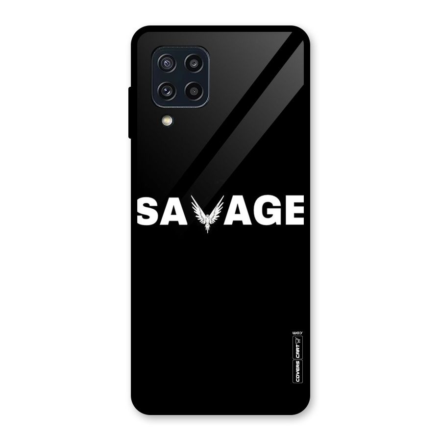 Savage Glass Back Case for Galaxy M32