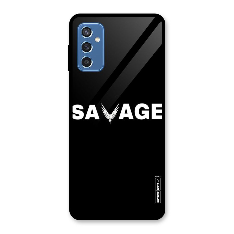 Savage Glass Back Case for Galaxy M52 5G