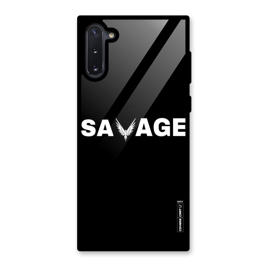 Savage Glass Back Case for Galaxy Note 10