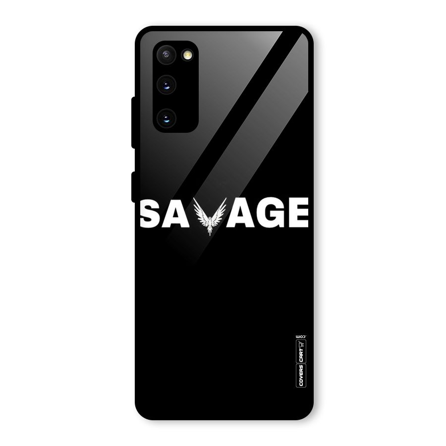Savage Glass Back Case for Galaxy S20 FE 5G