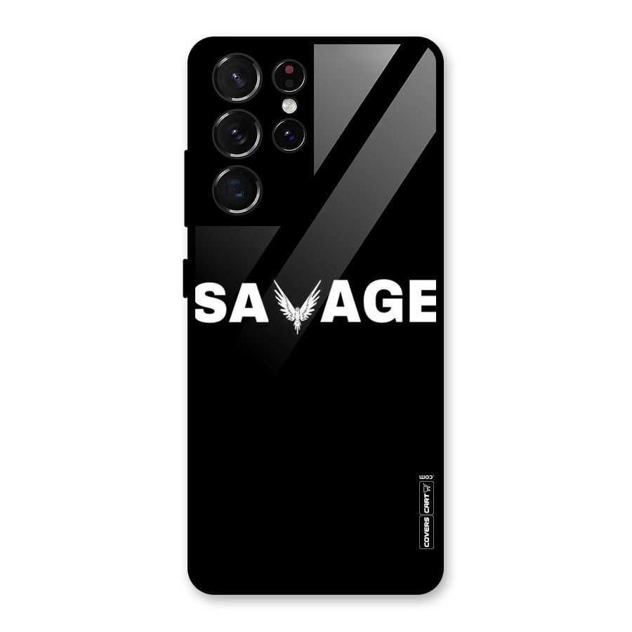 Savage Glass Back Case for Galaxy S21 Ultra 5G