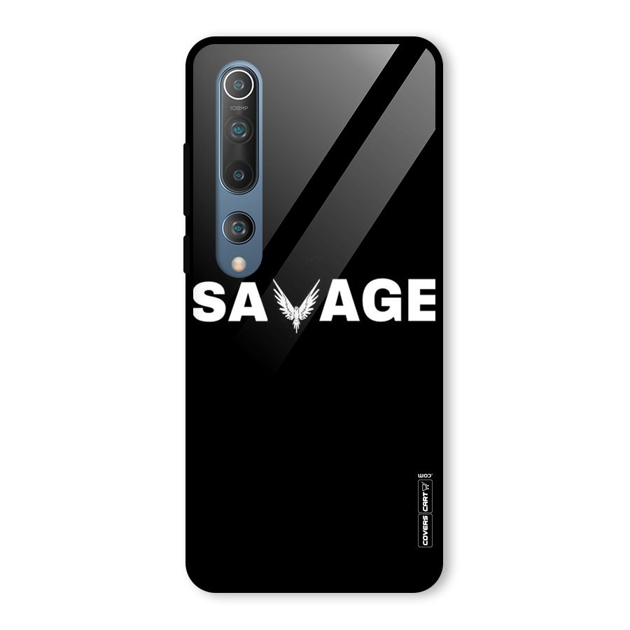 Savage Glass Back Case for Mi 10