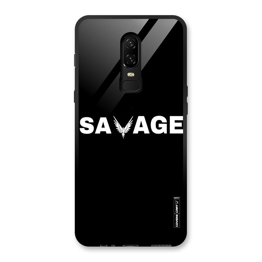 Savage Glass Back Case for OnePlus 6