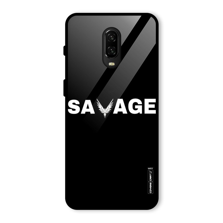 Savage Glass Back Case for OnePlus 6T