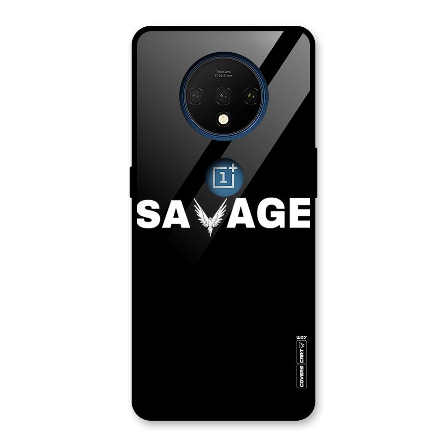 Savage Glass Back Case for OnePlus 7T