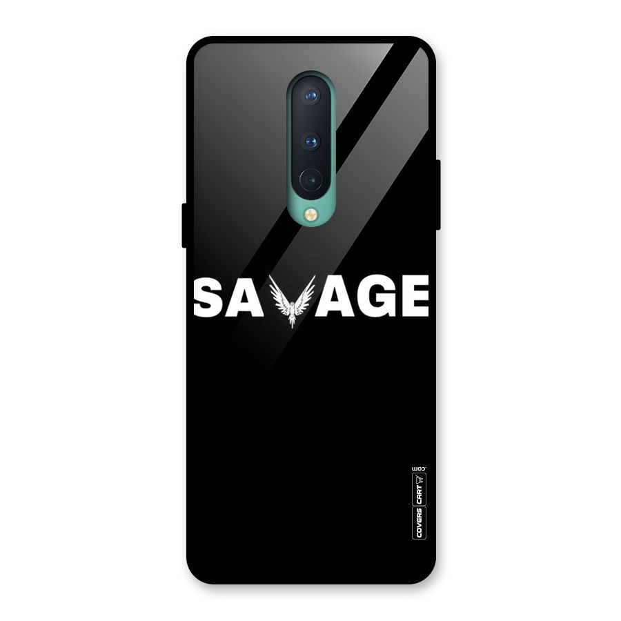 Savage Glass Back Case for OnePlus 8
