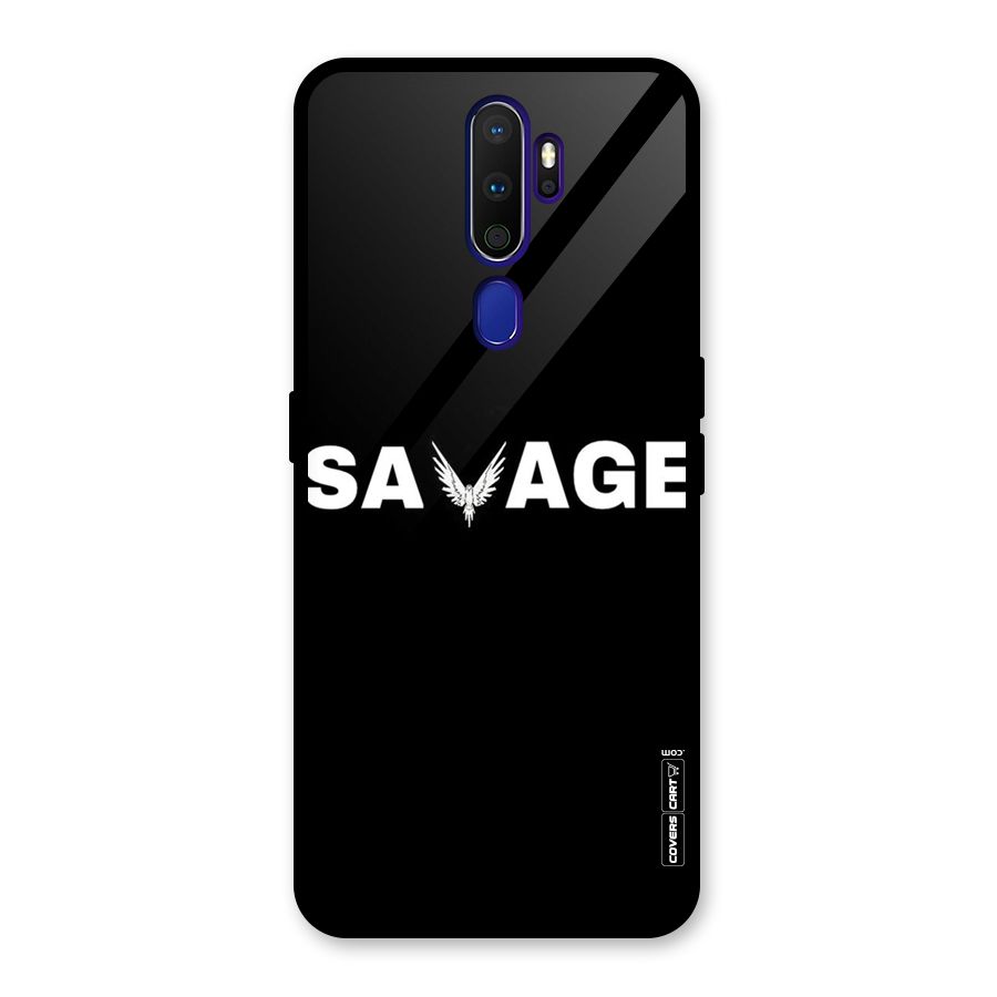 Savage Glass Back Case for Oppo A9 (2020)