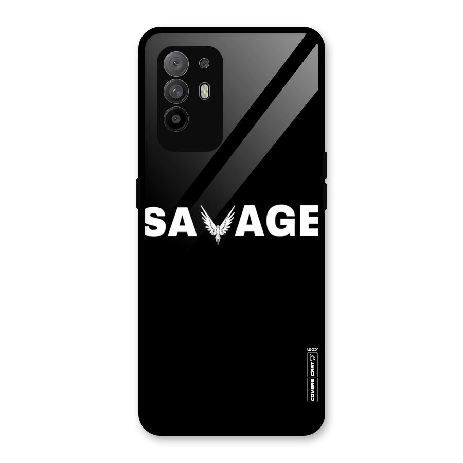 Savage Glass Back Case for Oppo F19 Pro Plus 5G
