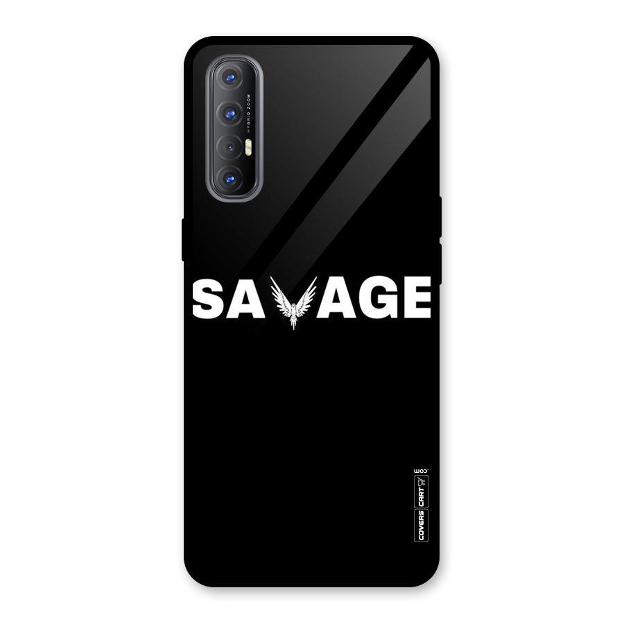 Savage Glass Back Case for Oppo Reno3 Pro