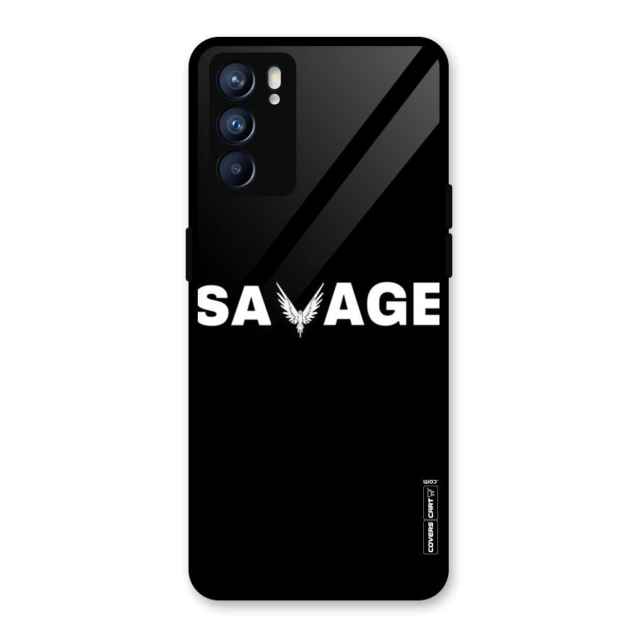 Savage Glass Back Case for Oppo Reno6 5G