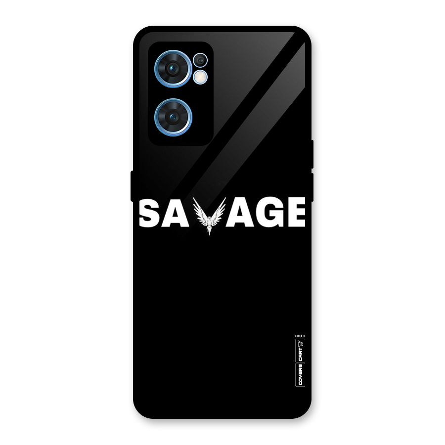 Savage Glass Back Case for Oppo Reno7 5G