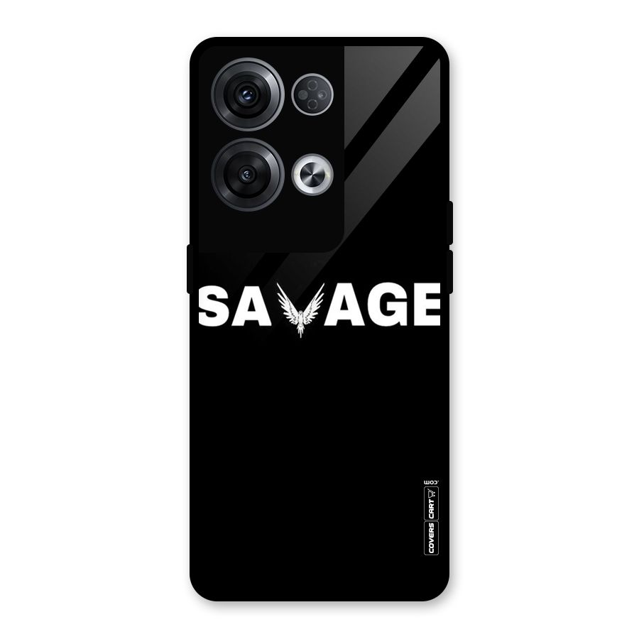 Savage Glass Back Case for Oppo Reno8 Pro 5G