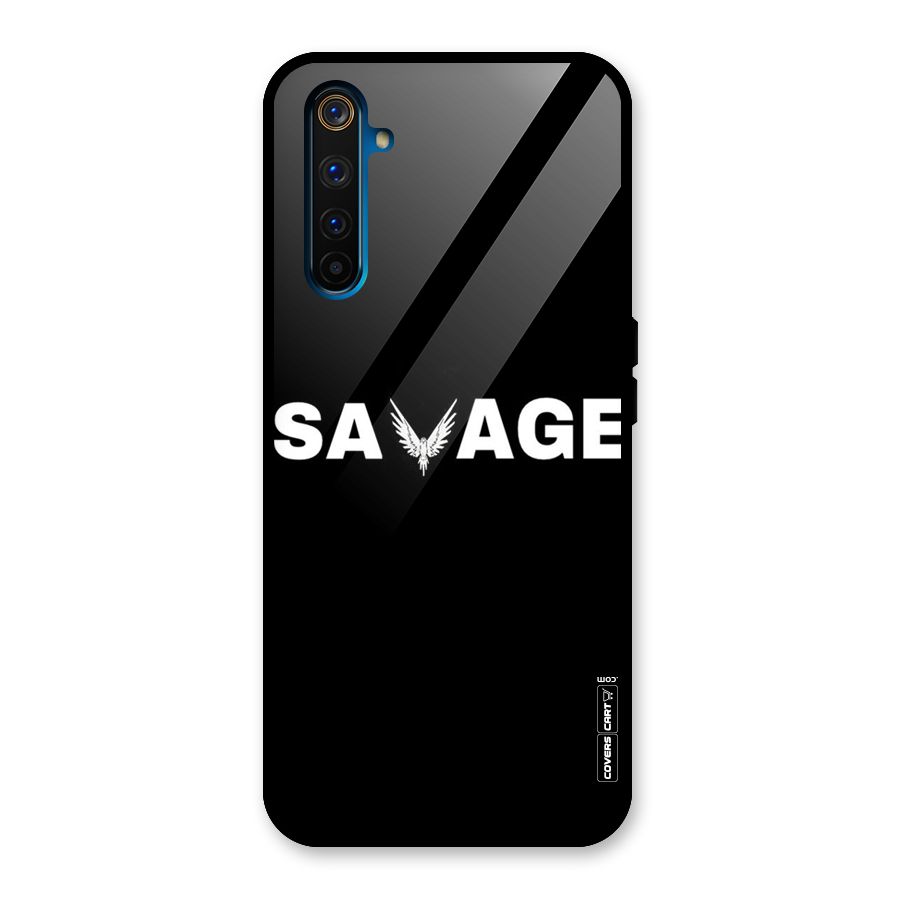 Savage Glass Back Case for Realme 6 Pro