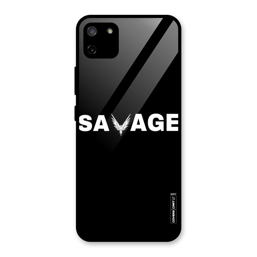 Savage Glass Back Case for Realme C11