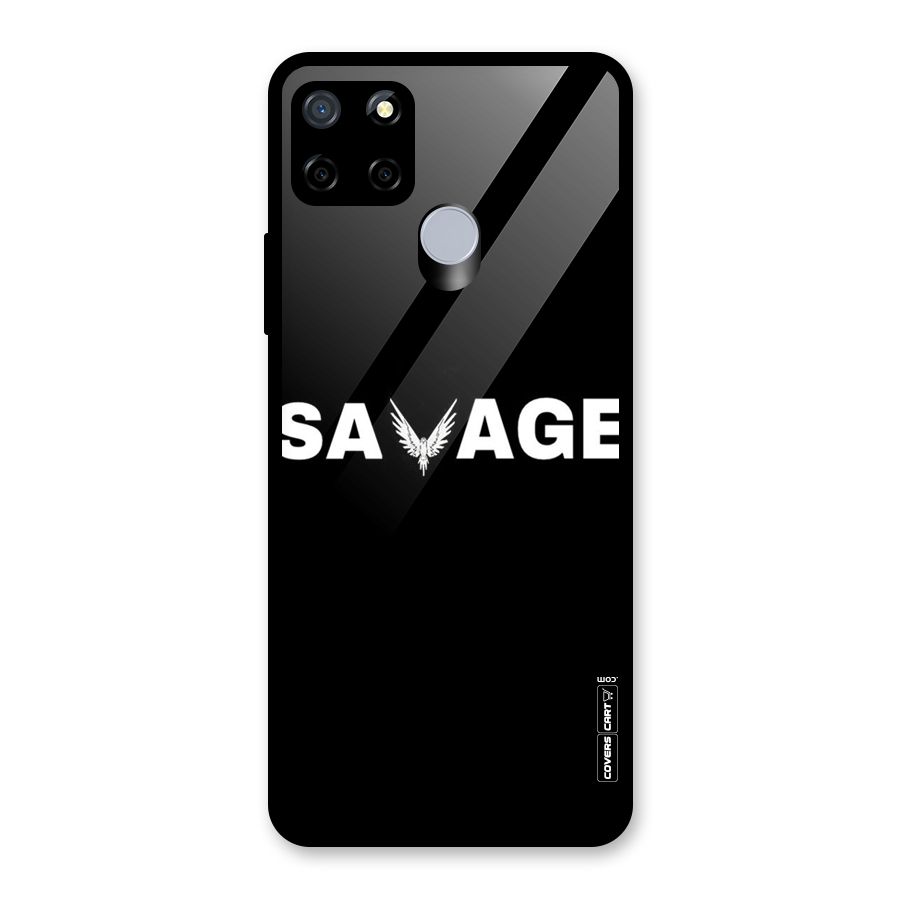 Savage Glass Back Case for Realme C12