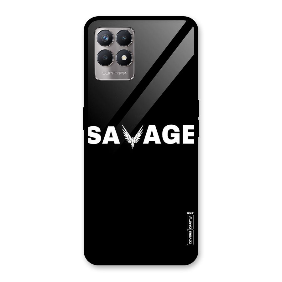 Savage Glass Back Case for Realme Narzo 50