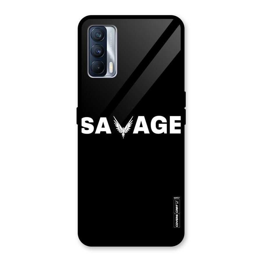 Savage Glass Back Case for Realme X7